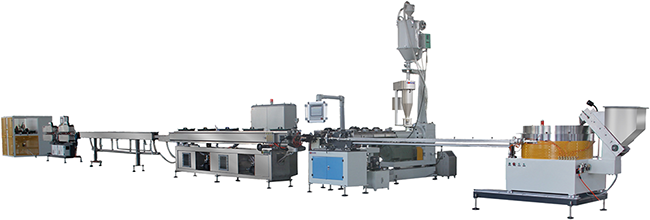 Read more about the article Inner insert type drip irrigation pipe production line