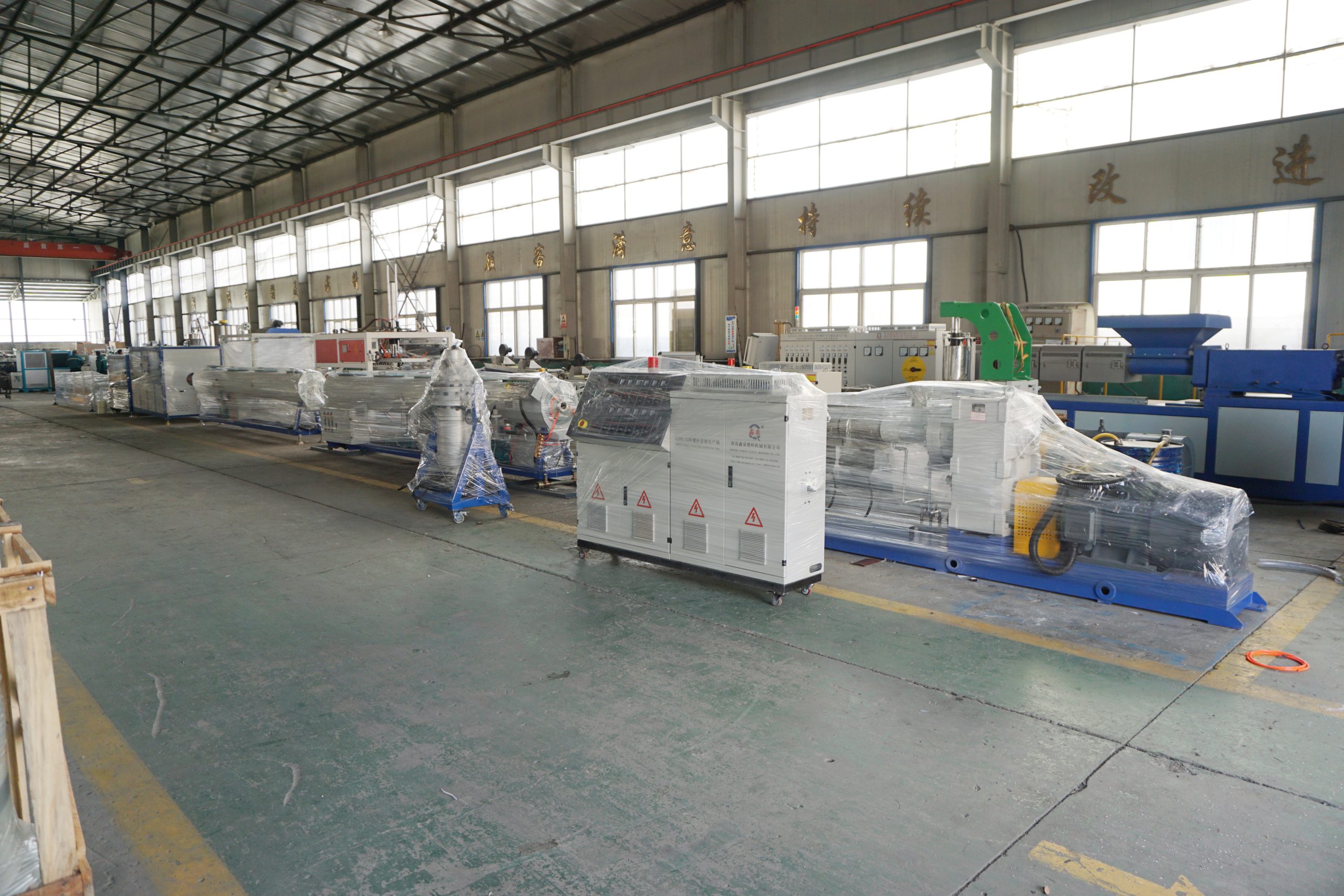 Read more about the article PVDF Pipe Production Line (including FRPP pipe production)